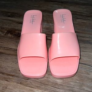 Pink Jelly Mules